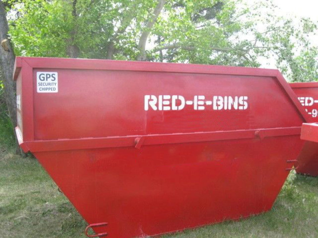 Dumpster Bin Rentals 5 Yard and 10 Yard Bins RedEBins Kelowna